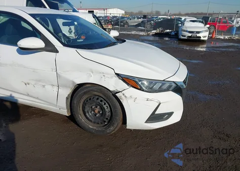 2021 Nissan Sentra S Xtronic Cvt из США, поврежденный, VIN 3N1AB8BV3MY227610